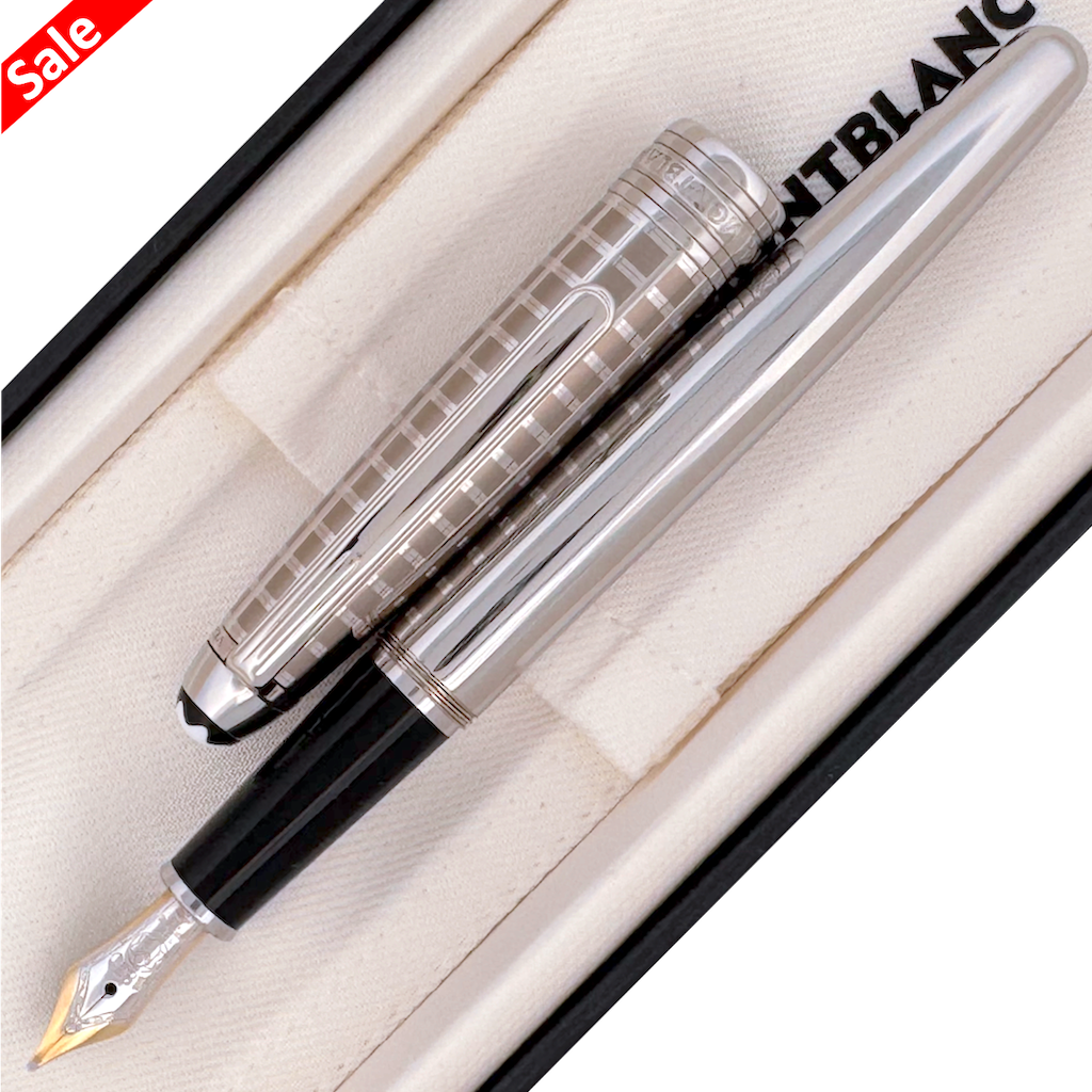 Montblanc Meisterstück Solitaire Classique Stainless Steel II Füllfederhalter - SALE - penfabrik