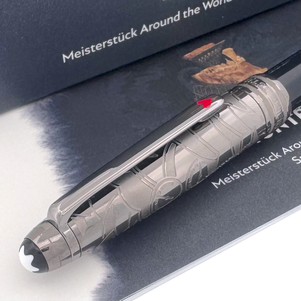Montblanc Meisterstück In 80 Tagen um die Welt Classique Doue Kugelschreiber