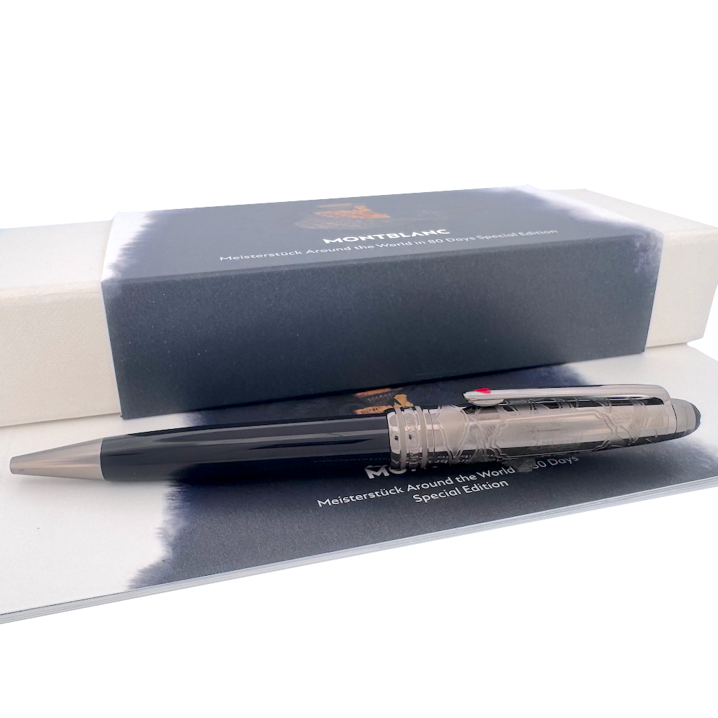 Montblanc Meisterstück In 80 Tagen um die Welt Classique Doue Kugelschreiber
