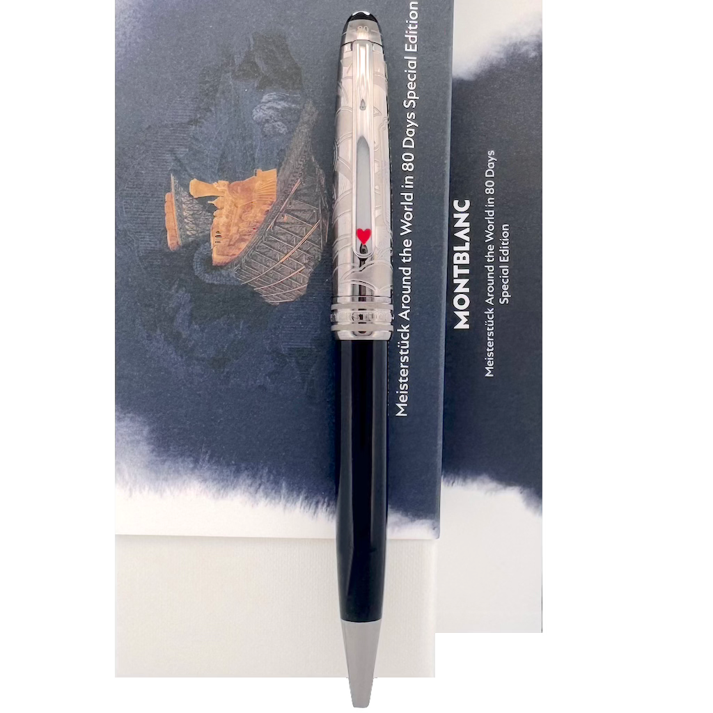 Montblanc Meisterstück In 80 Tagen um die Welt Classique Doue Kugelschreiber