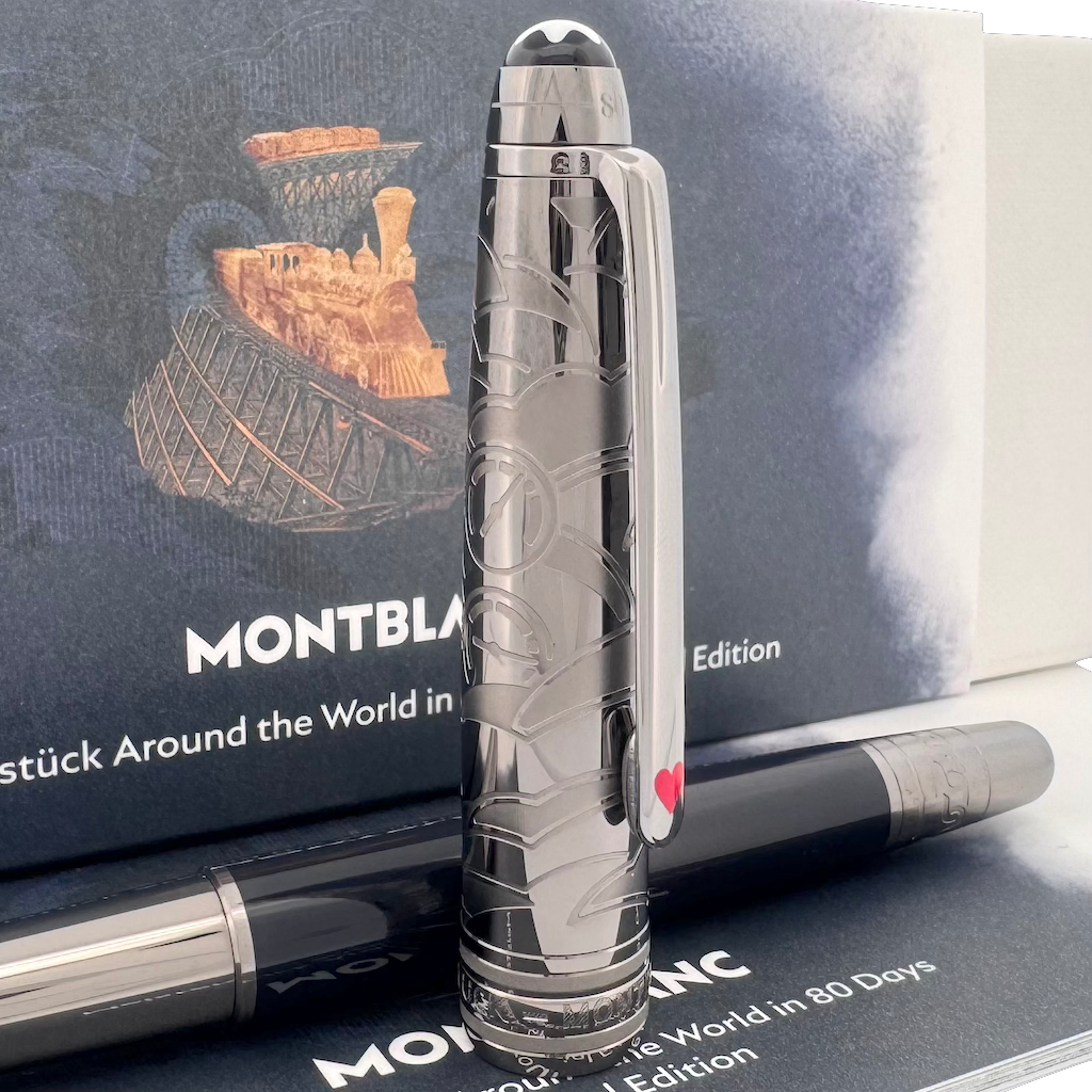 Montblanc Meisterstück In 80 Tagen um die Welt Classique Doue Rollerball