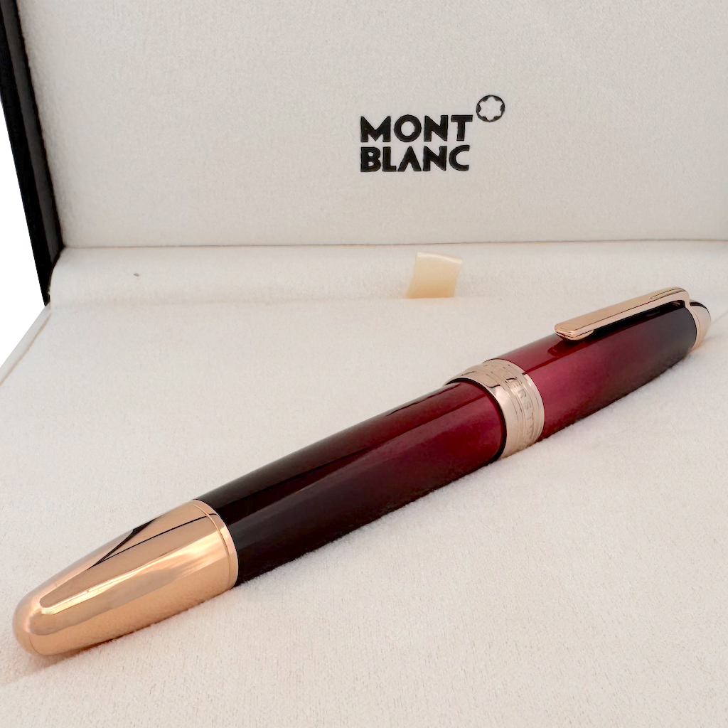 Montblanc Meisterstück Solitaire Calligraphy Year 2 LeGrand Rollerball - penfabrik