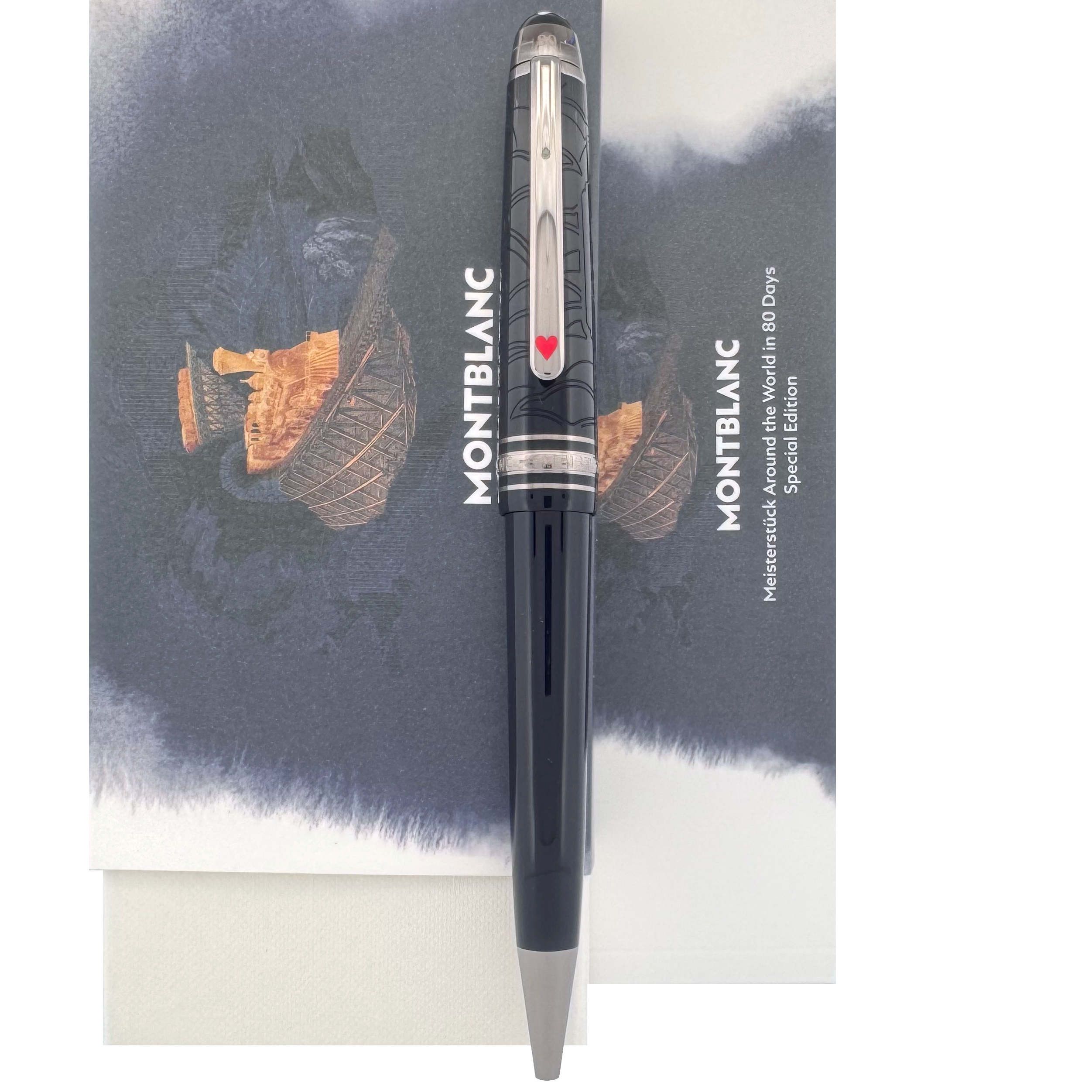 Montblanc Meisterstück In 80 Tagen um die Welt Midsize Kugelschreiber