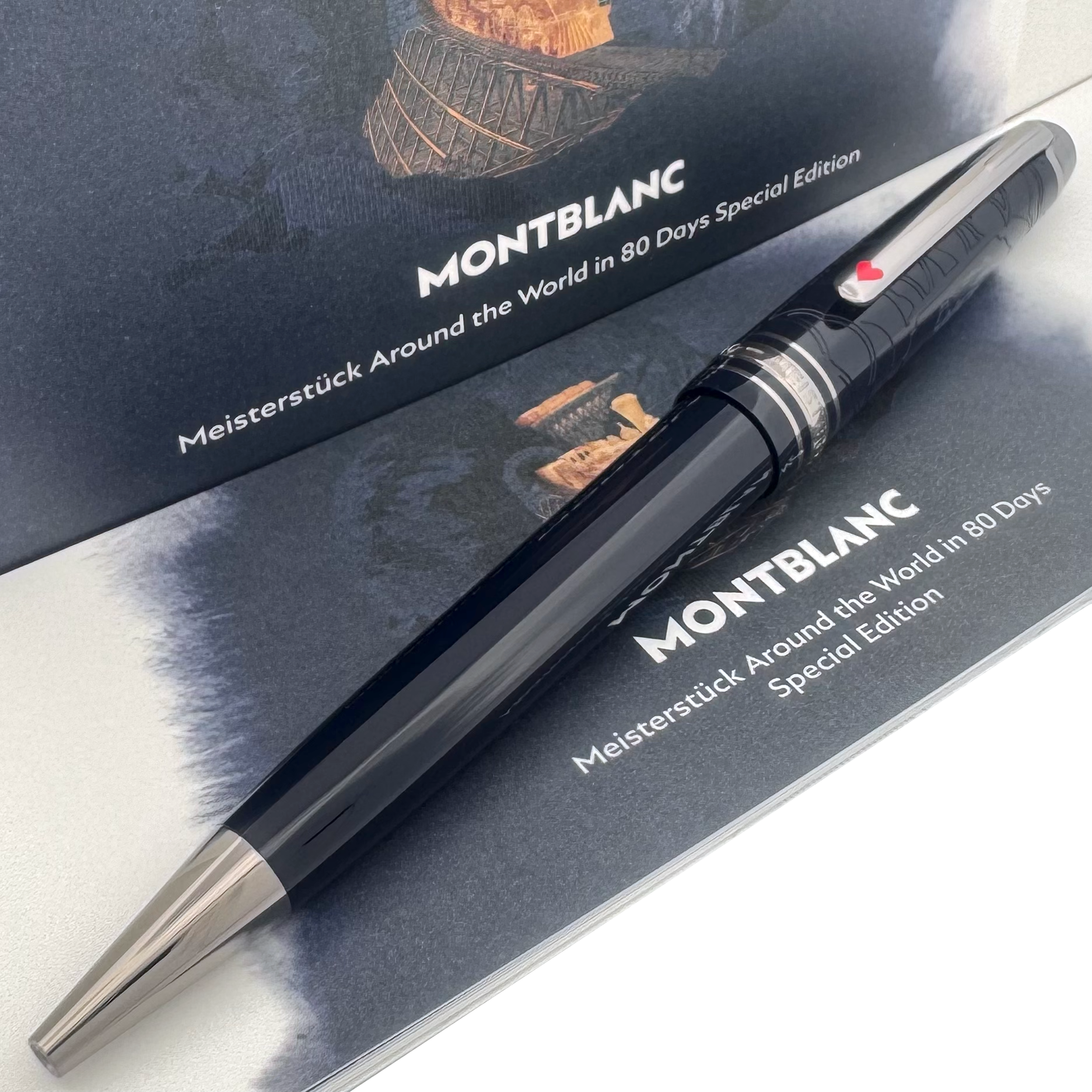 Montblanc Meisterstück In 80 Tagen um die Welt Midsize Kugelschreiber