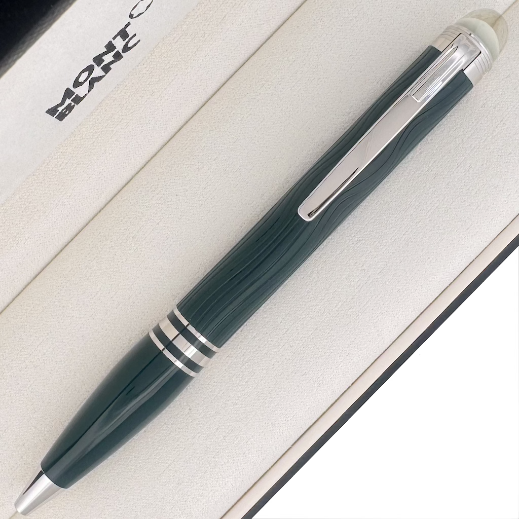 Montblanc StarWalker Polar Green Resin Ballpoint Pen