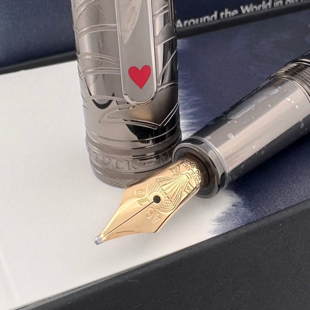 Montblanc Meisterstück In 80 Tagen um die Welt Classique Doue Füllfederhalter