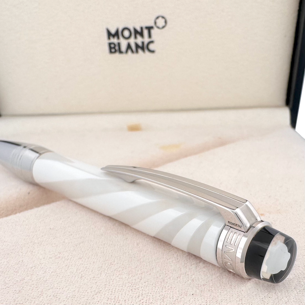 Montblanc StarWalker Ceramics Doue White Ballpoint Pen - SALE