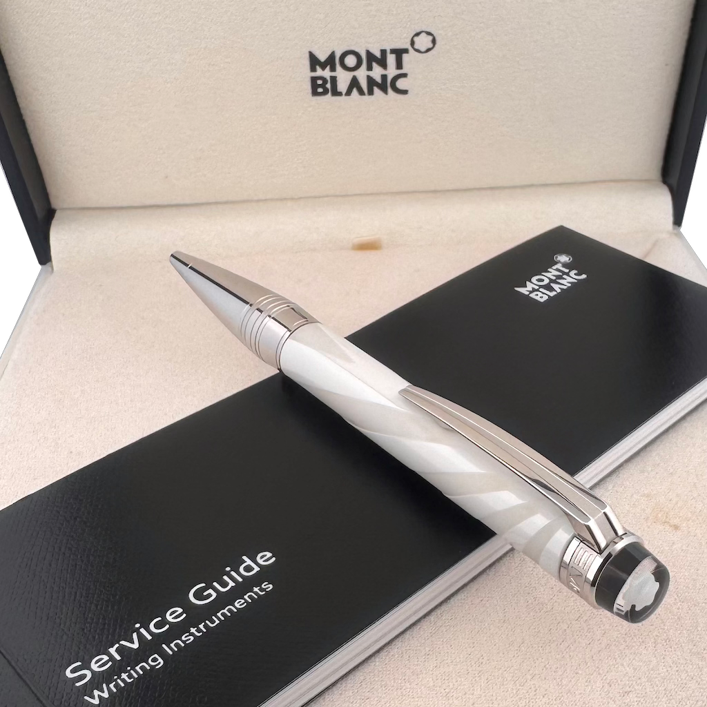 Montblanc StarWalker Ceramics Doue White Ballpoint Pen - SALE