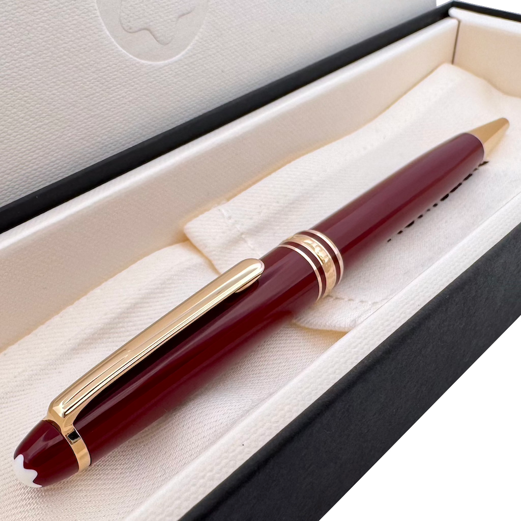 Montblanc Meisterstück Burgundy Red Classique Kugelschreiber