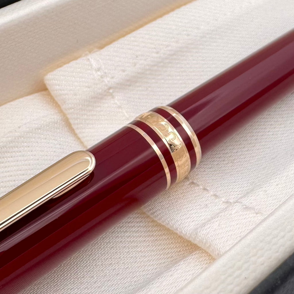 Montblanc Meisterstück Burgundy Red Classique Kugelschreiber