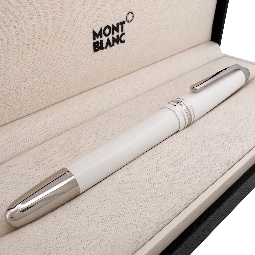 Montblanc Meisterstück White Platinum-Coated Classique Rollerball
