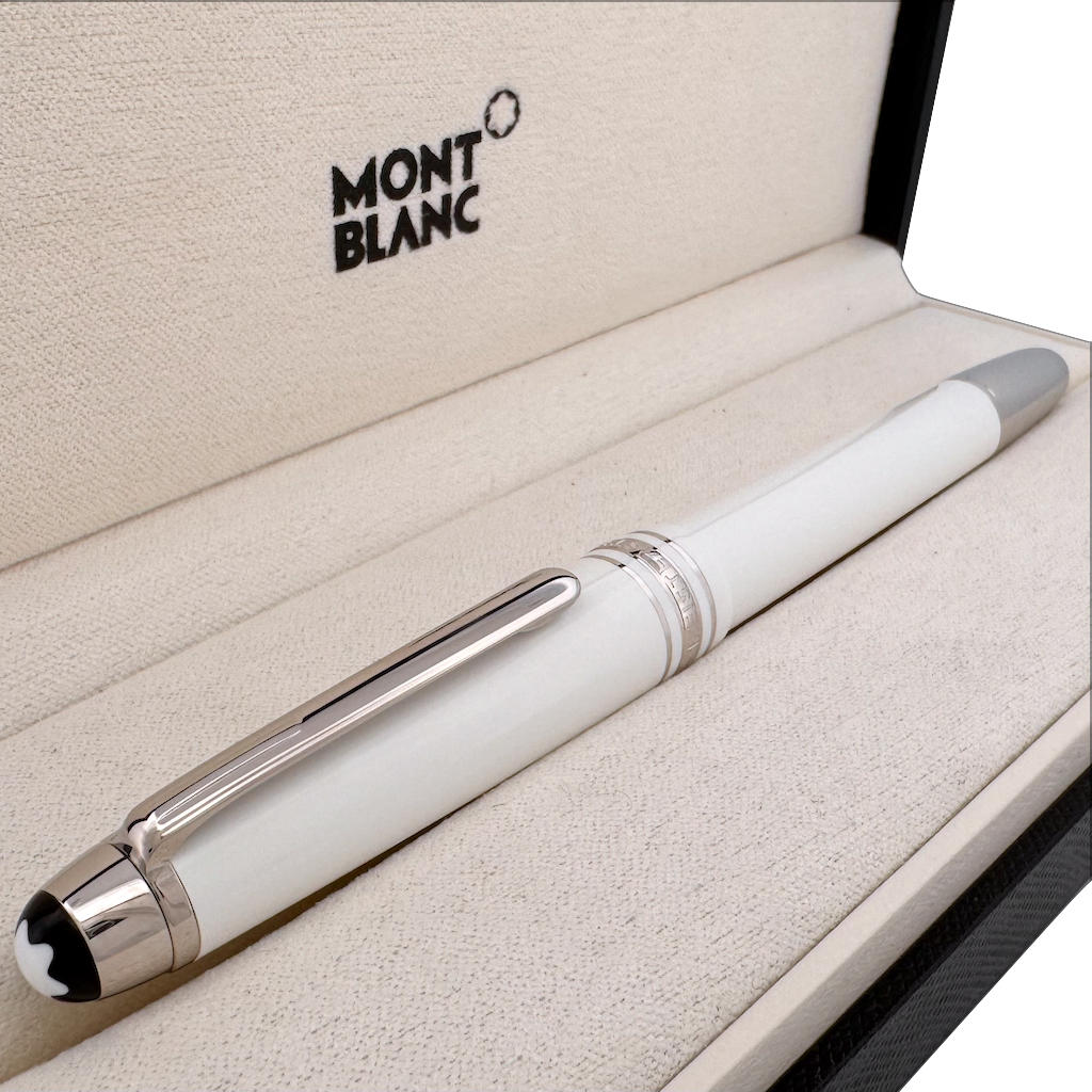 Montblanc Meisterstück White Platinum-Coated Classique Rollerball
