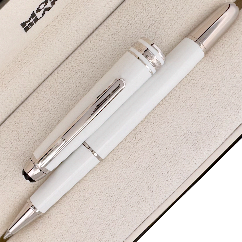 Montblanc Meisterstück White Platinum-Coated Classique Rollerball