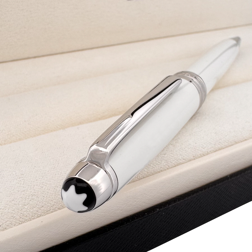 Montblanc Meisterstück Solitaire White Classique Kugelschreiber