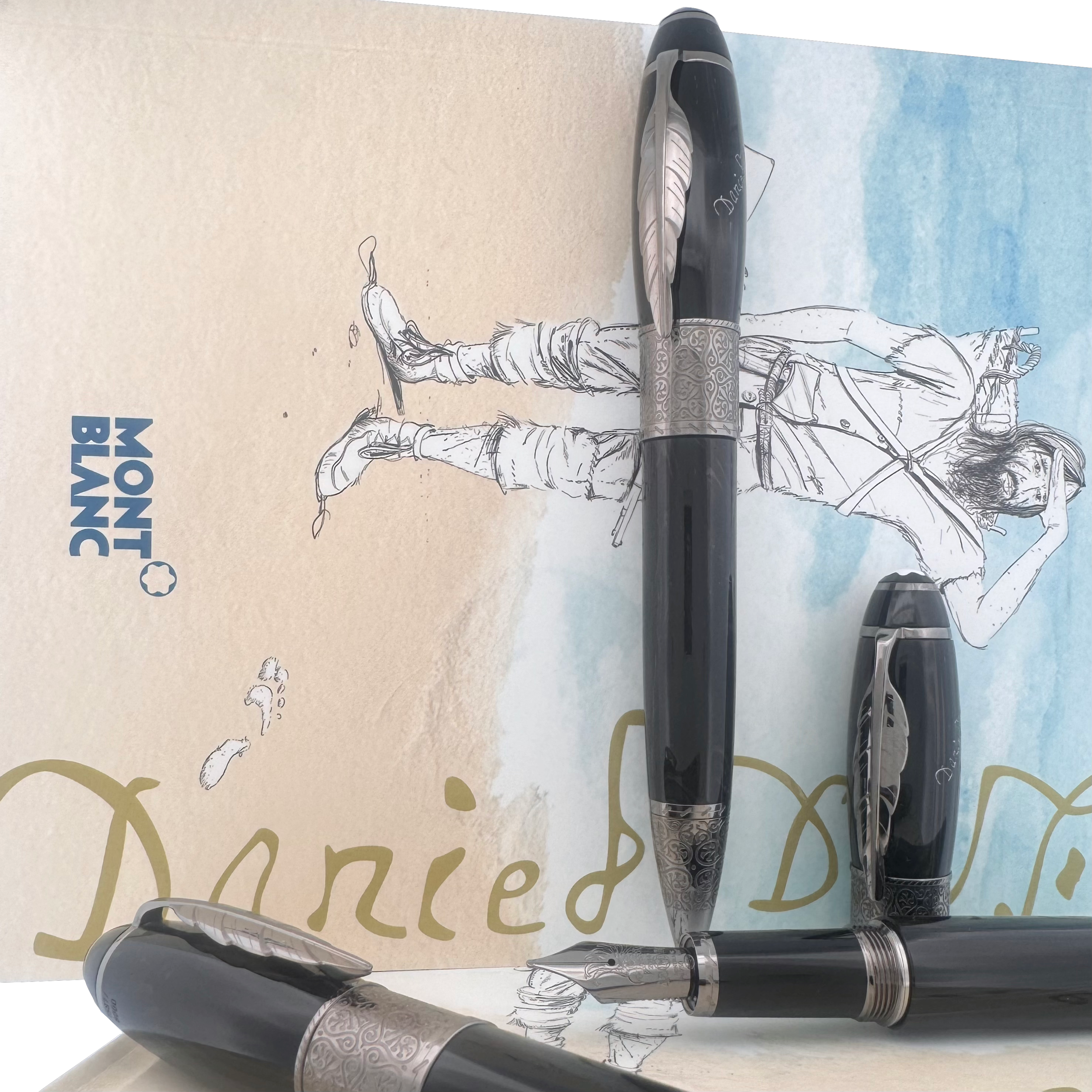 Montblanc Writers Edition Daniel Defoe Schreibgeräte Set (FH(RB/DB)