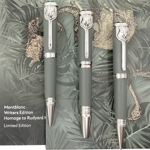 Montblanc Writers Edition Rudyard Kipling Schreibgeräte Set (FF/KS/DB)