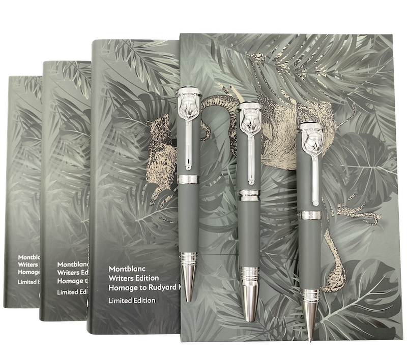 Montblanc Writers Edition Rudyard Kipling Schreibgeräte Set (FF/KS/DB)