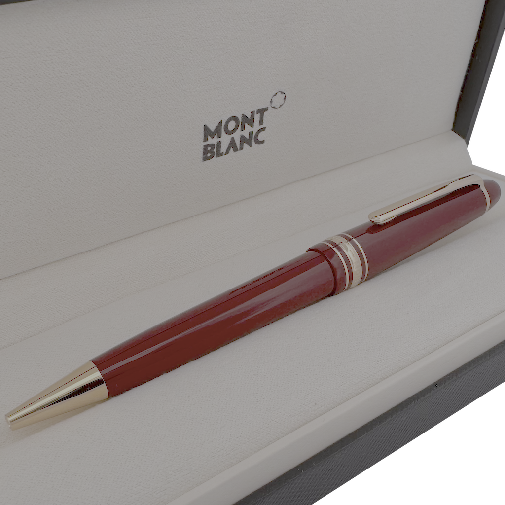 Montblanc Meisterstück Burgundy Midsize Ballpoint Pen