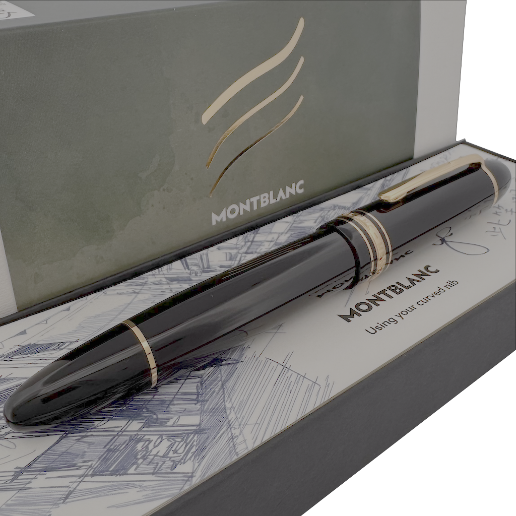 Montblanc Meisterstück Calligraphy Curved Nib Special Edition 149 Füllfederhalter - penfabrik