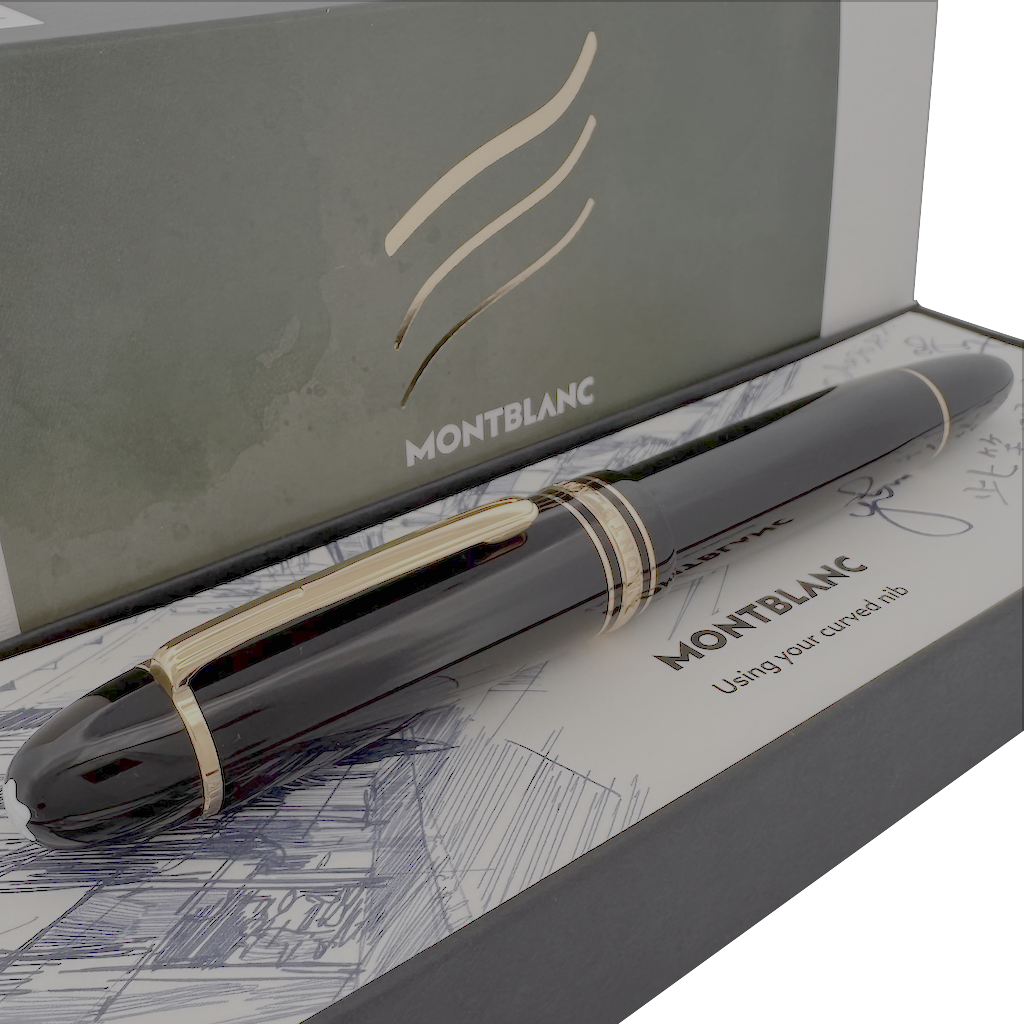 Montblanc Meisterstück Calligraphy Curved Nib Special Edition 149 Füllfederhalter - penfabrik