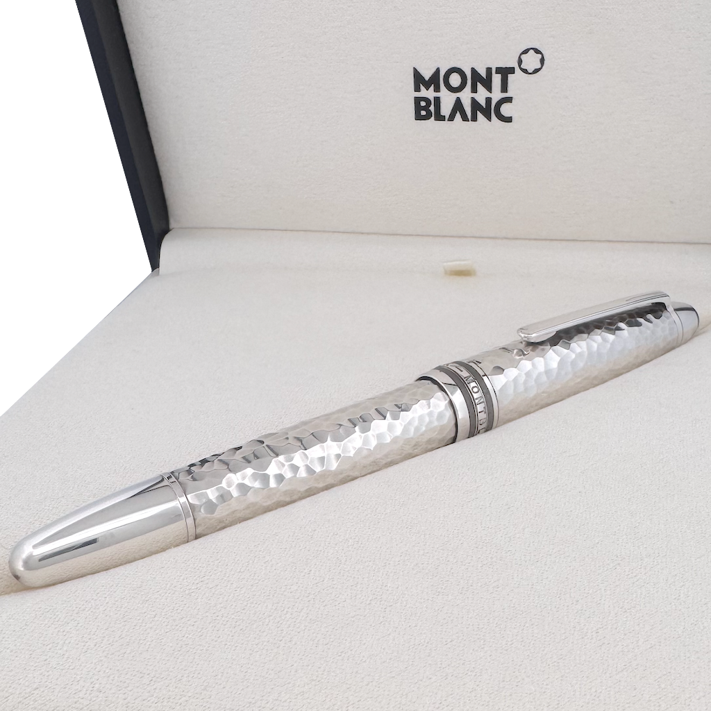 Montblanc Meisterstück Solitaire Martele LeGrand Sterlingsilver Fountain Pen
