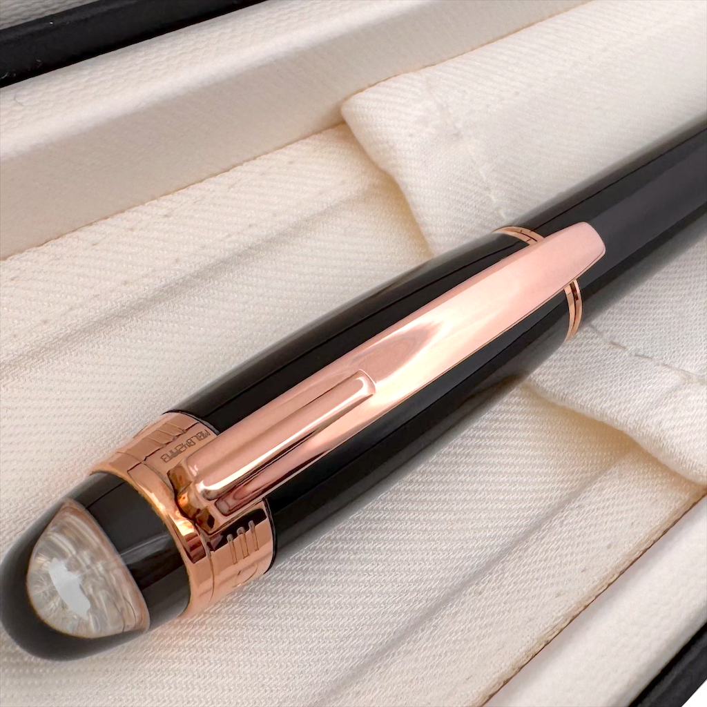 Montblanc StarWalker Red-Gold Resin Fineliner / Rollerball - SALE - penfabrik