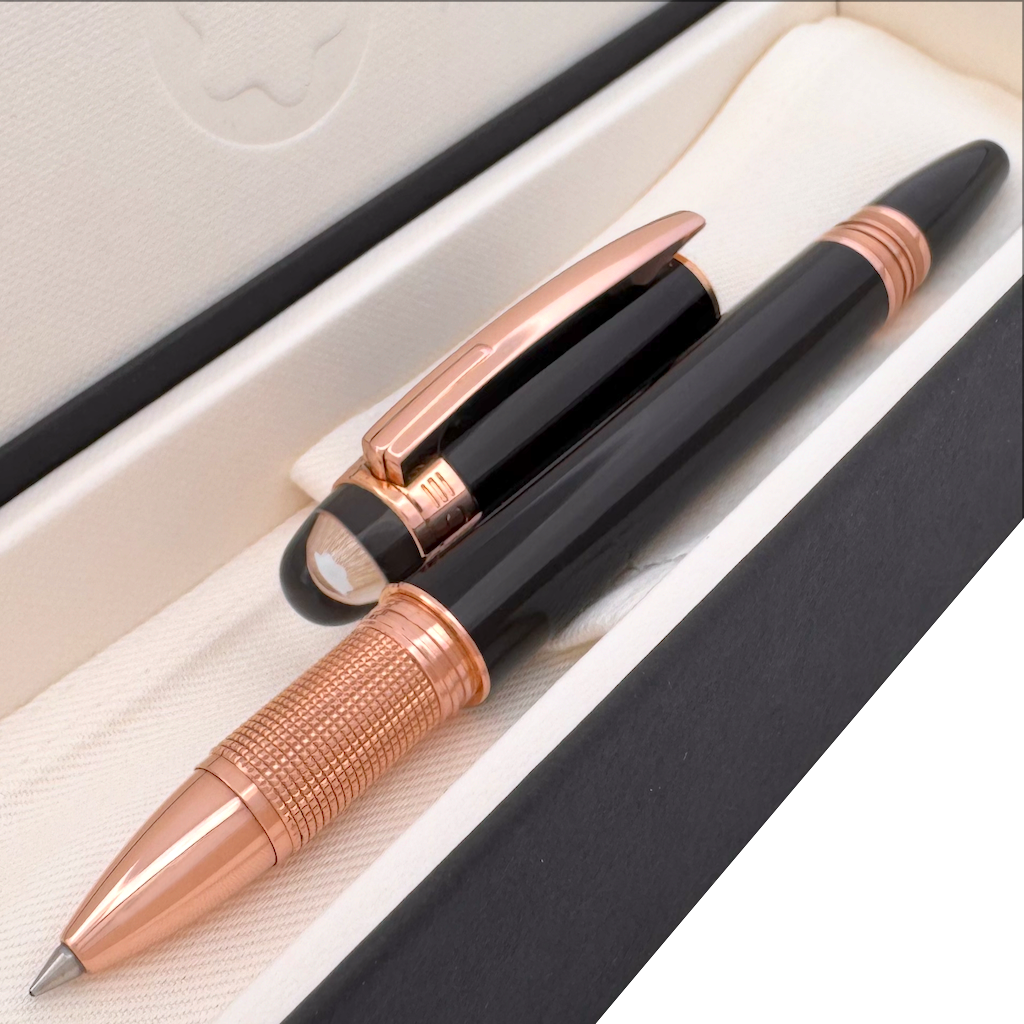 Montblanc StarWalker Red-Gold Resin Fineliner / Rollerball - SALE - penfabrik