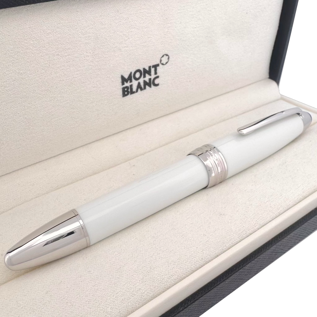 Montblanc Masters for Meisterstück Meissen Porcelain White Füllfederhalter