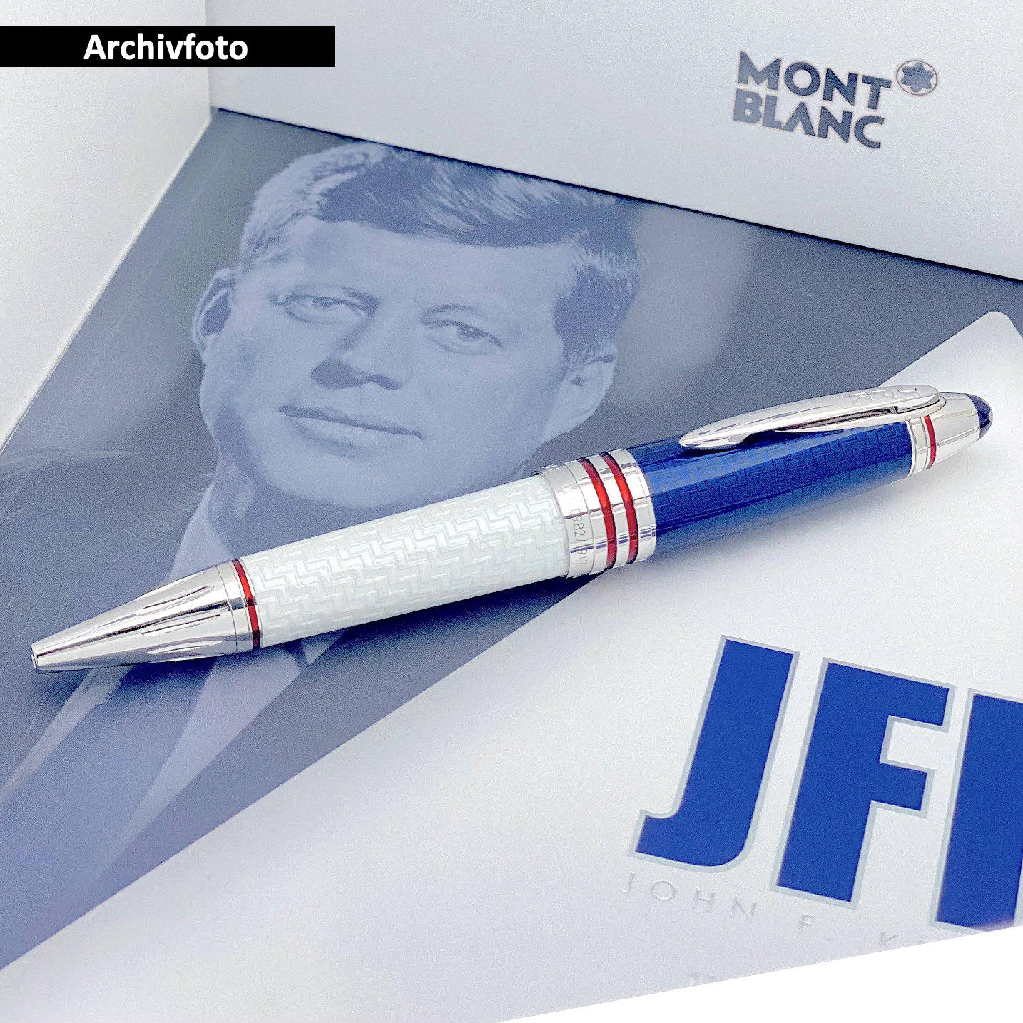 Montblanc Great Characters John F. Kennedy 1917 FP/RB/BP - SET - FACTORY SEALED - MATCHING NUMBERS