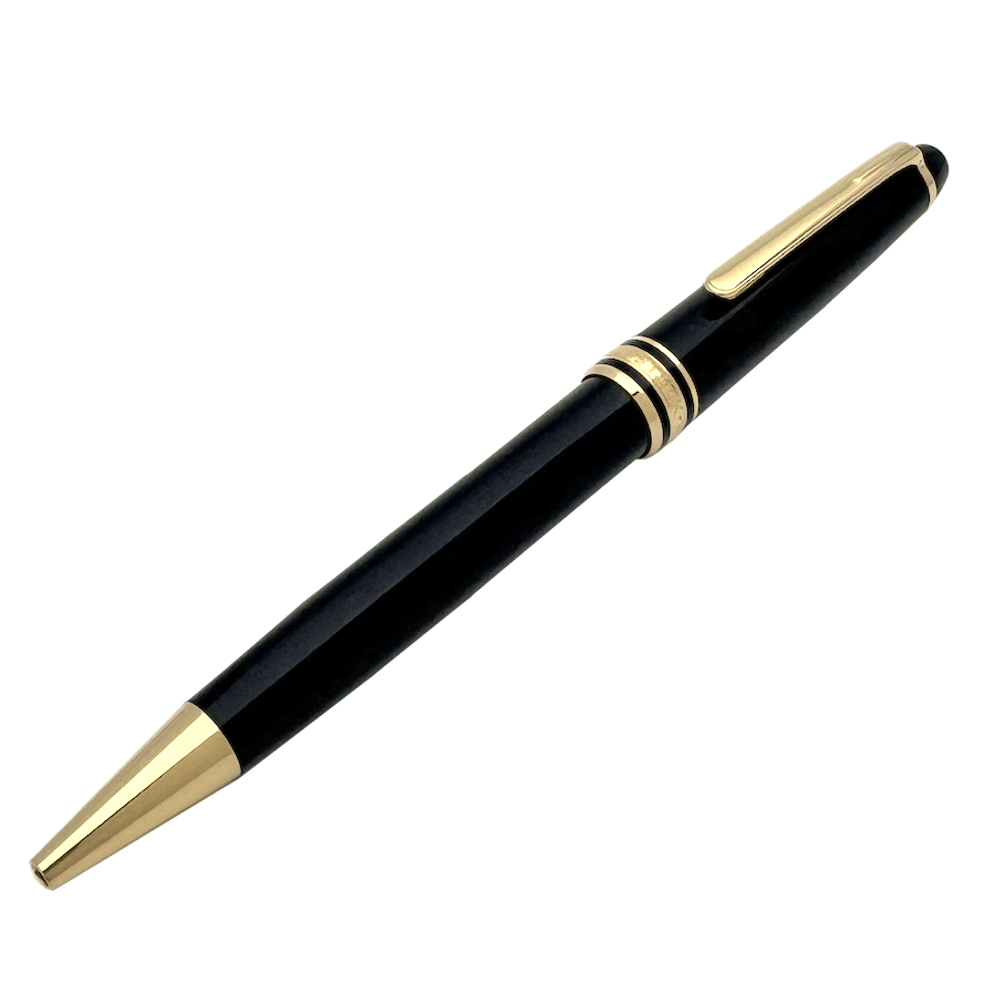 Montblanc Meisterstück Gold-Coated Classique Kugelschreiber - inkl. Lederetui - SALE