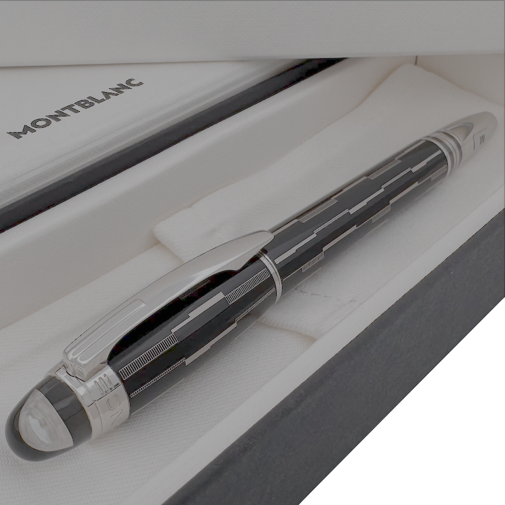 Montblanc StarWalker Black Mystery Fountain Pen - SALE