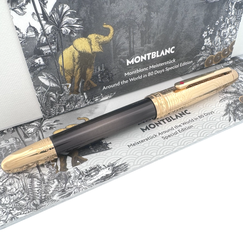 Montblanc Meisterstück Solitaire Around the World in 80 Days Classique Doue Fountain Pen