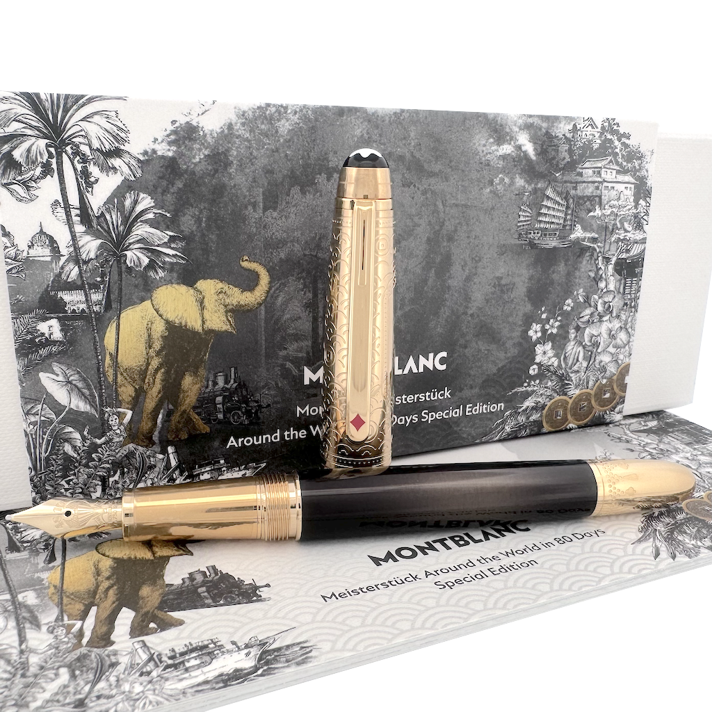 Montblanc Meisterstück Solitaire Around the World in 80 Days Classique Doue Fountain Pen