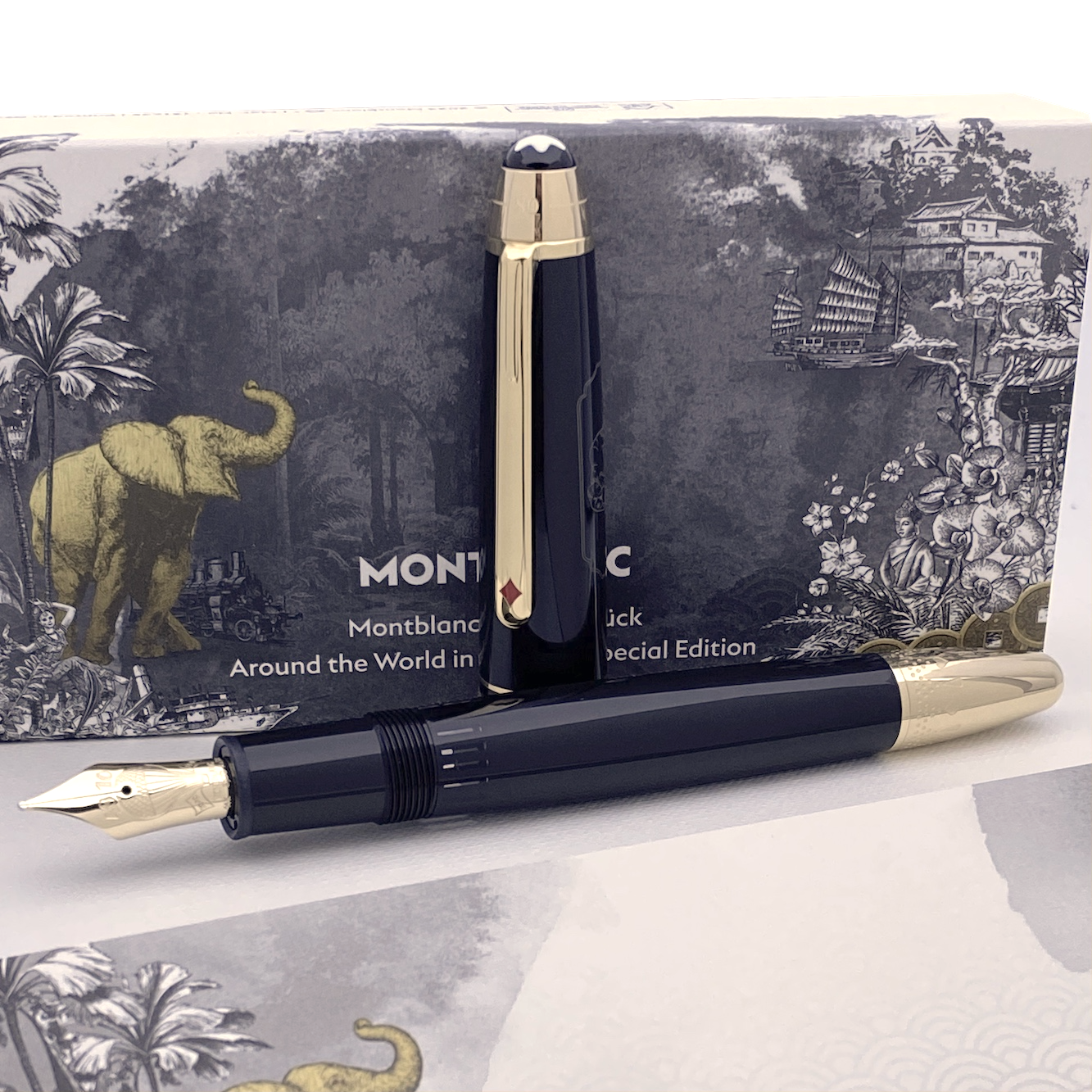 Montblanc Meisterstück In 80 Tagen um die Welt LeGrand Füllfederhalter