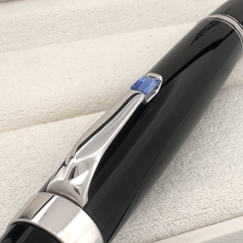 Montblanc Boheme Bleu Platinum Line Kugelschreiber - SALE - penfabrik