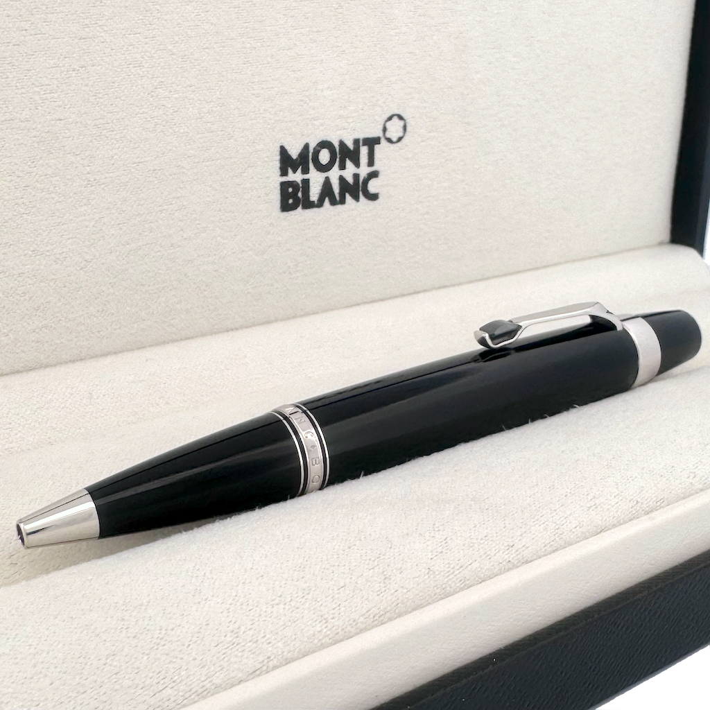 Montblanc Boheme Noir Platinum Line Kugelschreiber - penfabrik