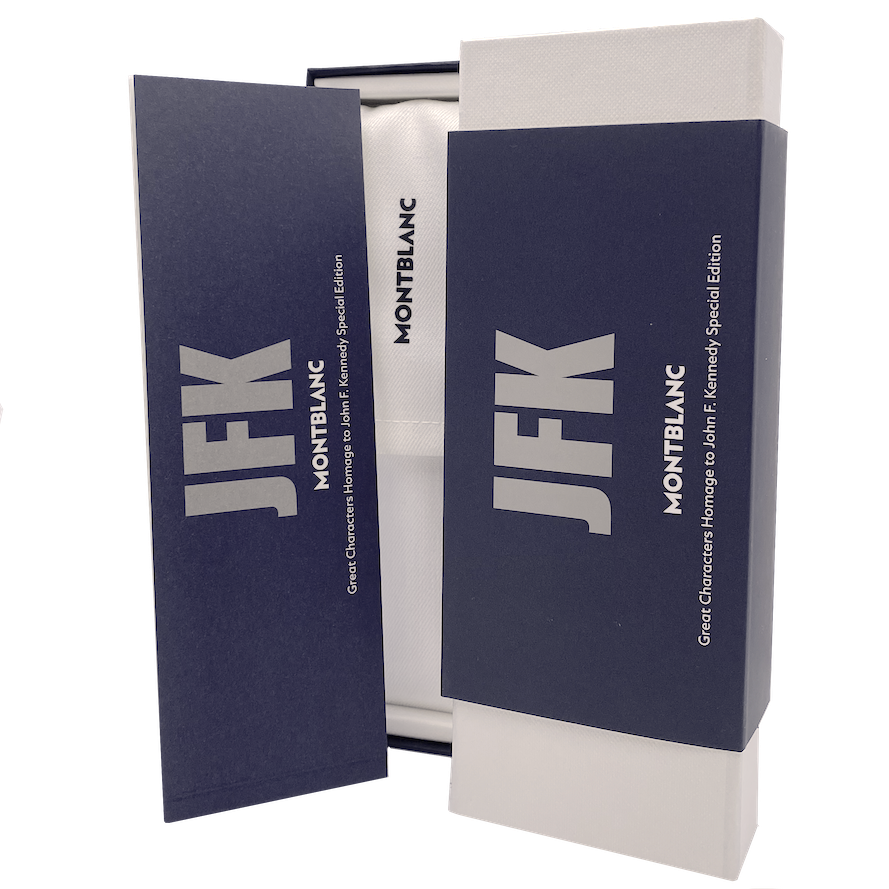 Montblanc Great Characters John F. Kennedy Rollerball Burgundy - penfabrik