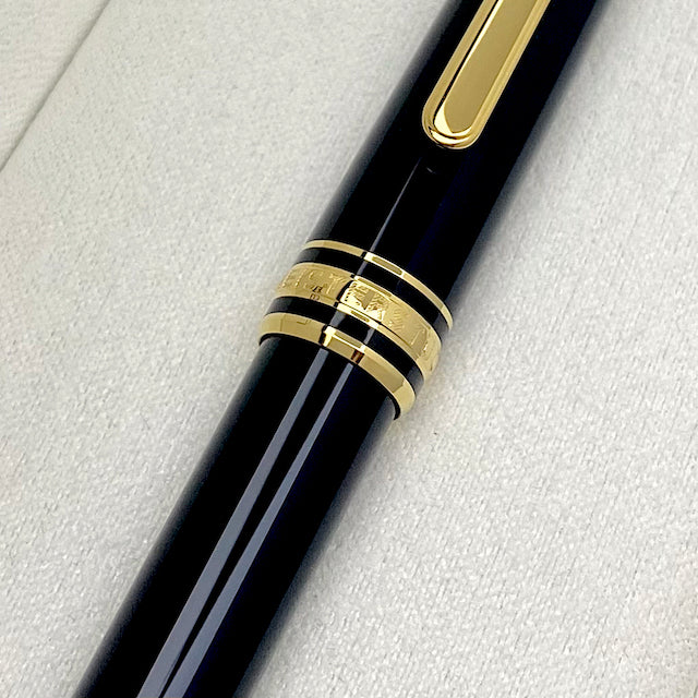 3 goldene Ringe mit Meisterstück Schriftzug