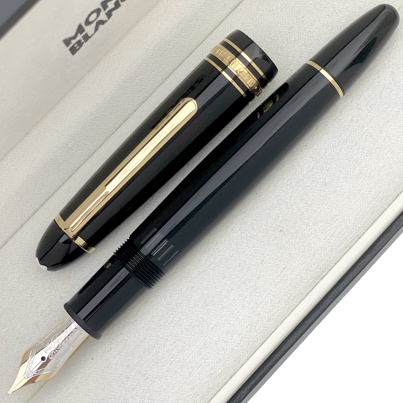 Montblanc Meisterst ck Gold Coated LeGrand Fountain Pen penfabrik