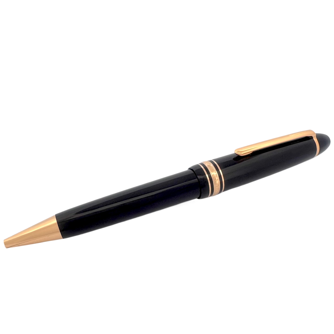 Montblanc Meisterstück Gold-Coated LeGrand Kugelschreiber - mit Lederetui - SALE