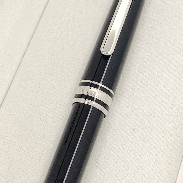 Montblanc silberne Ringe mit Meisterstück Schriftzug