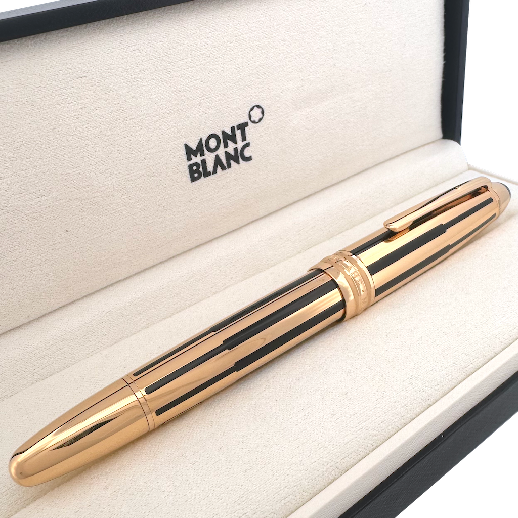 Montblanc Meisterstück Solitaire Gold & Black LeGrand Füllfederhalter