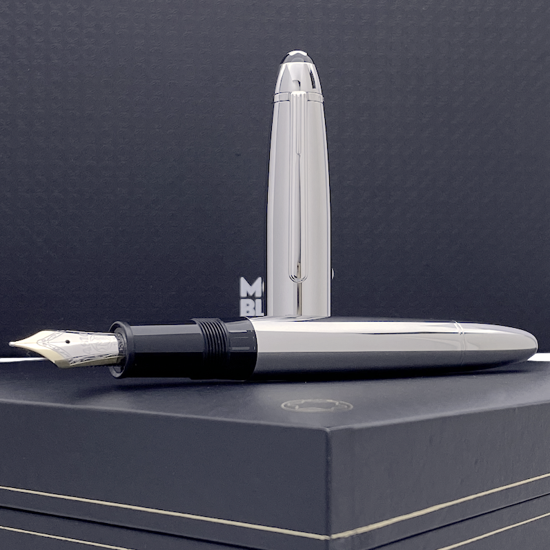 Montblanc Meisterstück Solitaire LeGrand Stainless Steel Füllfederhalter