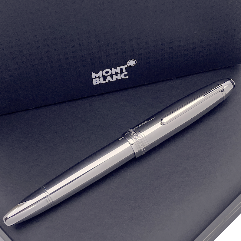 Montblanc Meisterstück Solitaire LeGrand Stainless Steel Füllfederhalter
