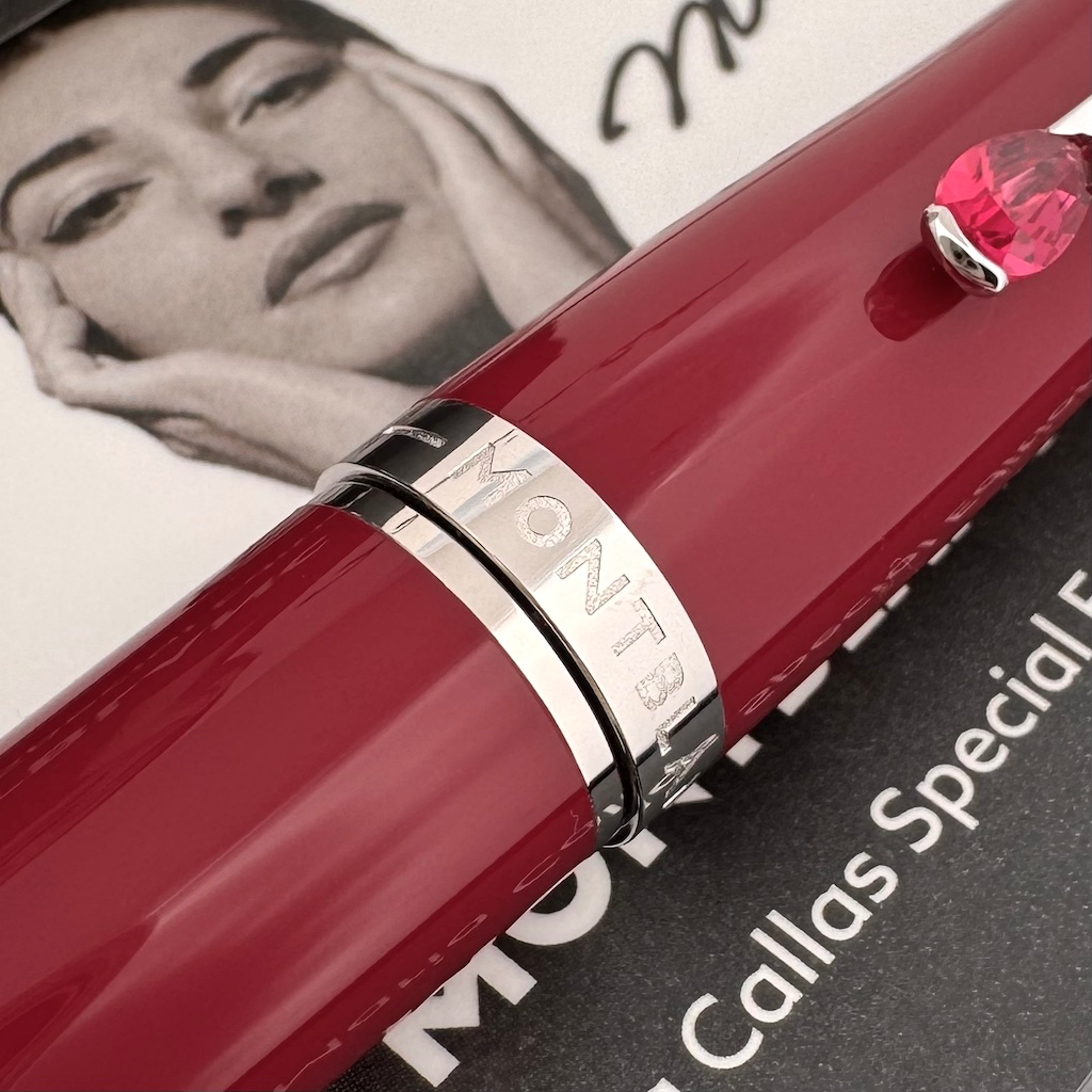 Montblanc Muses Edition Maria Callas Ruby Ballpoint Pen