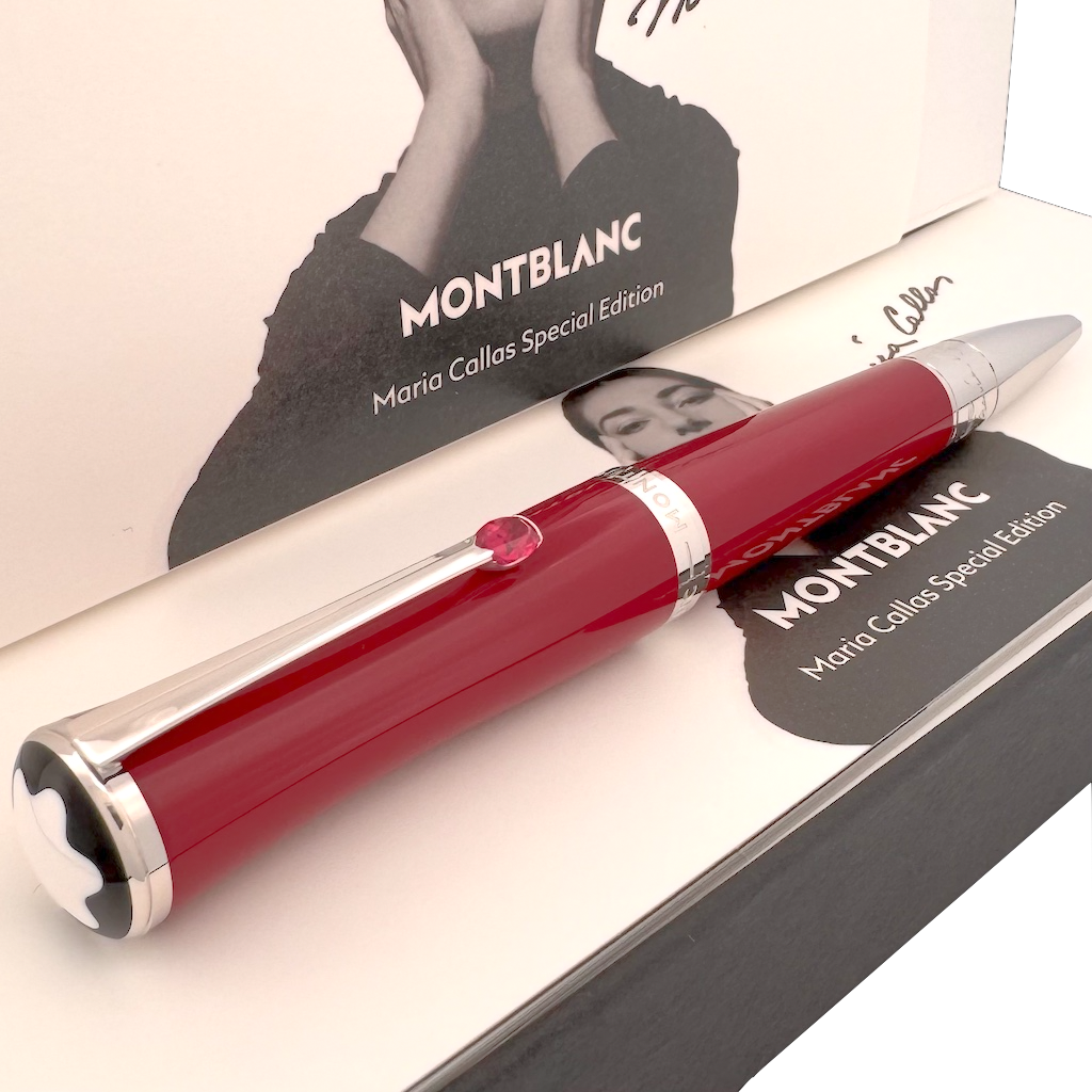 Montblanc Muses Edition Maria Callas Ruby Ballpoint Pen