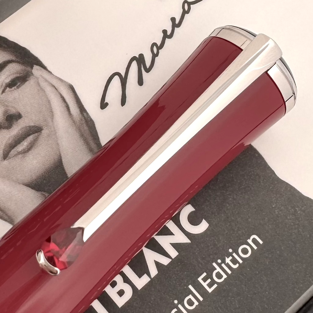 Montblanc Muses Edition Maria Callas Ruby Fountain Pen