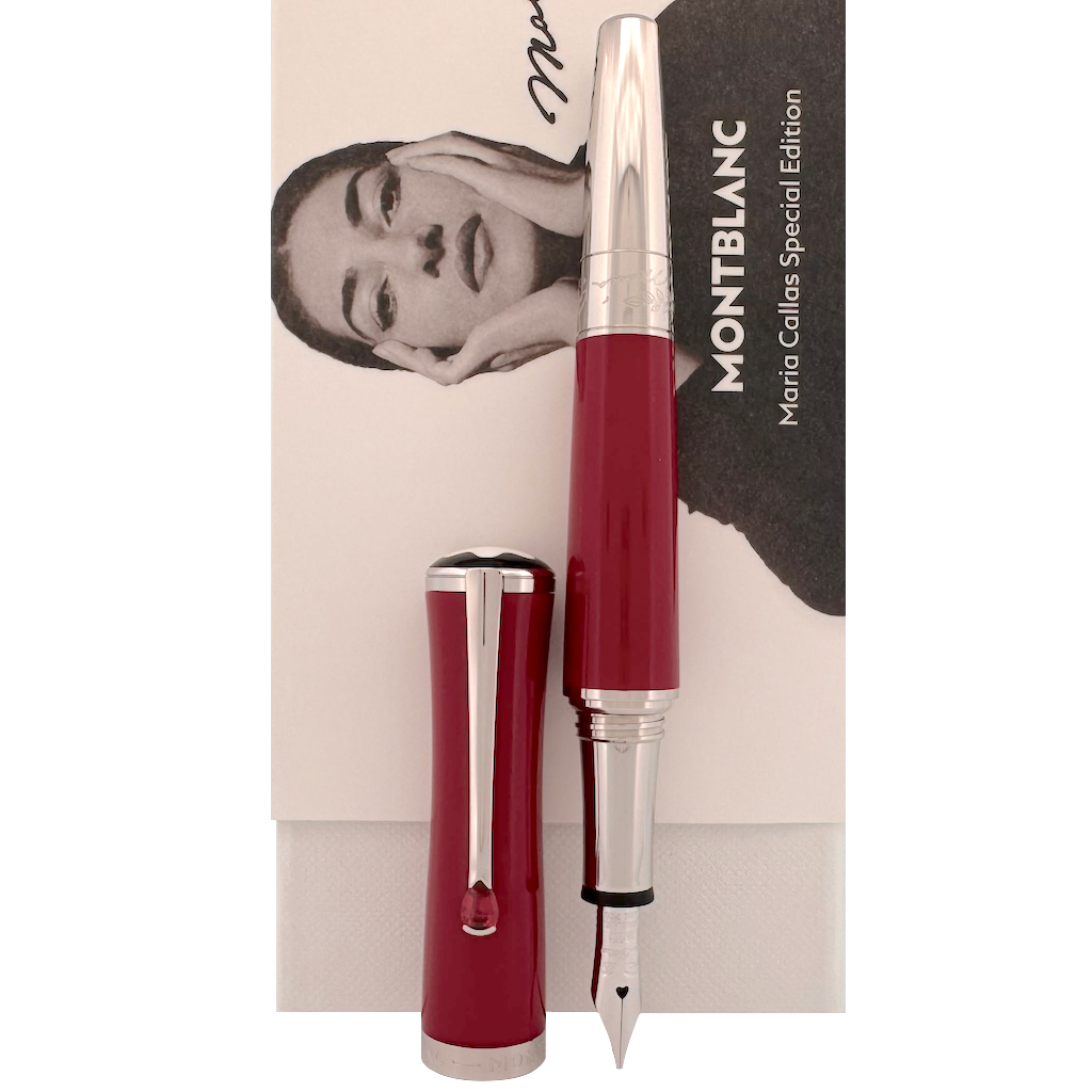 Montblanc Muses Edition Maria Callas Ruby Fountain Pen