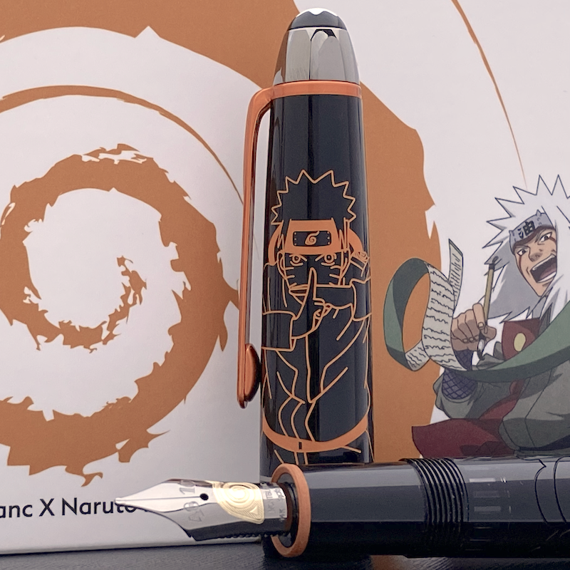 Montblanc Meisterstück Resin Naruto Special Edition LeGrand Fountain Pen