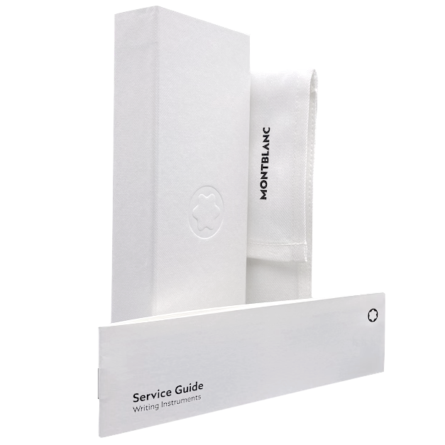 Montblanc Meisterstück Solitaire Classique Black & White Doue Fountain Pen - SALE